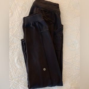 Lululemon joggers.